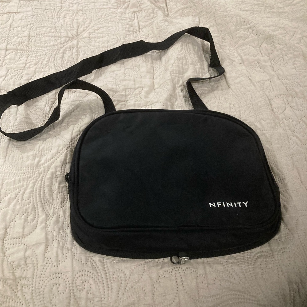 NFINITY Black Backpack with white Logo - Picture 3 of 13